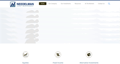Desktop Screenshot of needelman.com