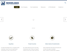 Tablet Screenshot of needelman.com